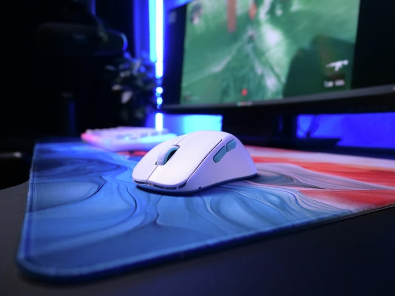 Мышь беспроводная Cherry Xtrfy M64 RGB White (CX-M64W-WHITE)