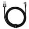 Фото - Кабель Baseus MVP 2 USB - Lightning (M/M), 2.4A, 2 м Black (CAVP000101) | click.ua