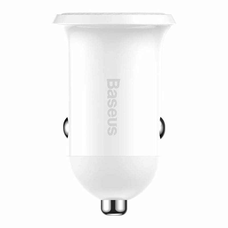Автомобильное зарядное устройство Baseus Grain Pro 4.8A 2USB White (CCALLP-02)