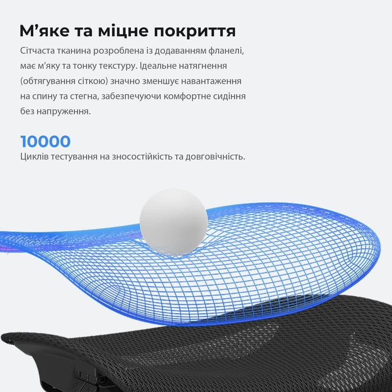 Кресло для геймеров Anda Seat X-Air Mega Size XL Mesh Gray Twilight (AD-WY-01-GGSP)