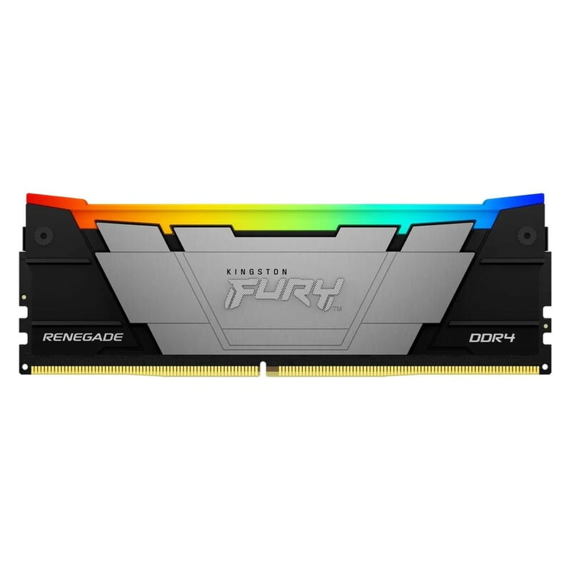 Модуль пам`яті DDR4 2x32GB/3200 Kingston Fury Renegade RGB Black (KF432C16RB2AK2/64)