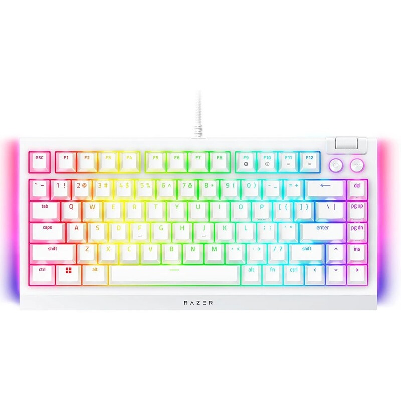 Клавиатура Razer BlackWidow V4 75% White (RZ03-05001700-R3M1)
