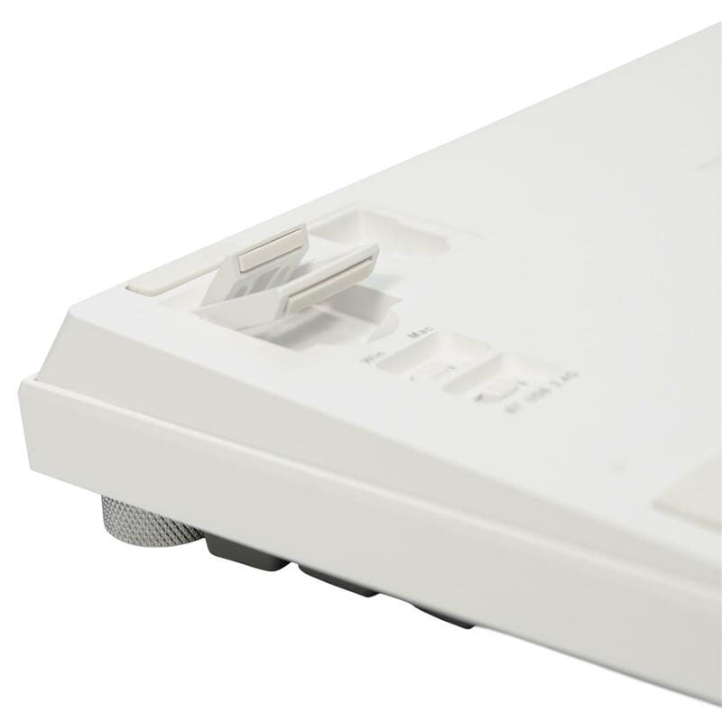 Клавіатура бездротова Epomaker AK820 Pro 75% Flying Fish Switch Hot-Swap (2.4G/BT/USB) RGB UA White (AK820-PRO-W-FF)