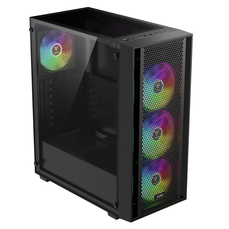 Корпус Gamdias Aura GC2 Elite ARGB Black без БЖ