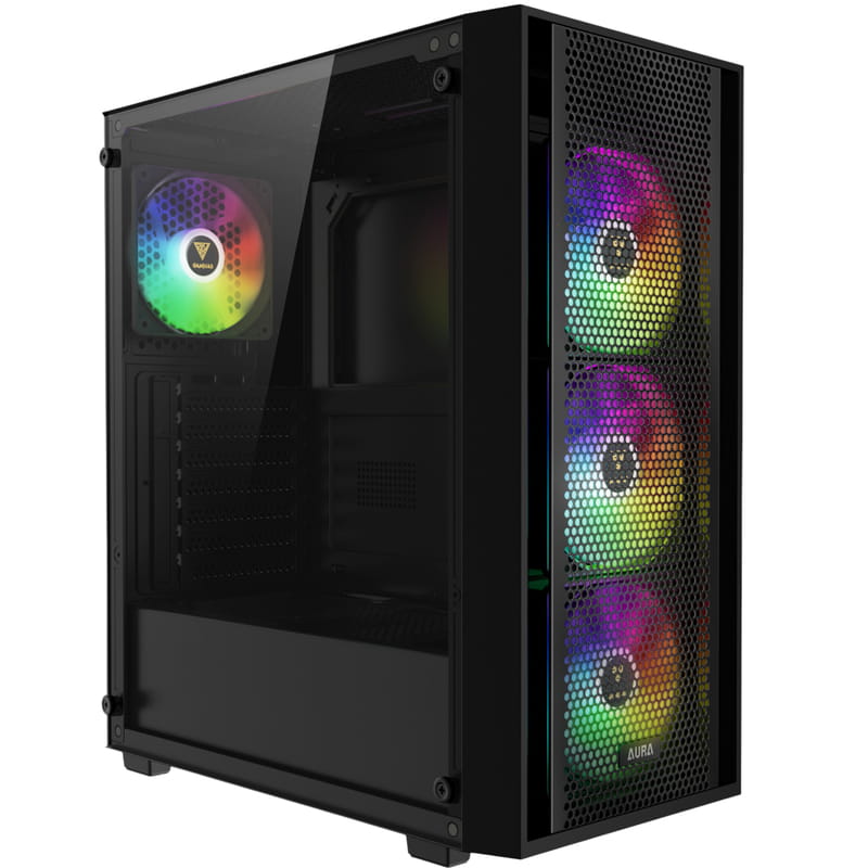 Корпус Gamdias Aura GC2 Elite ARGB Black без БЖ