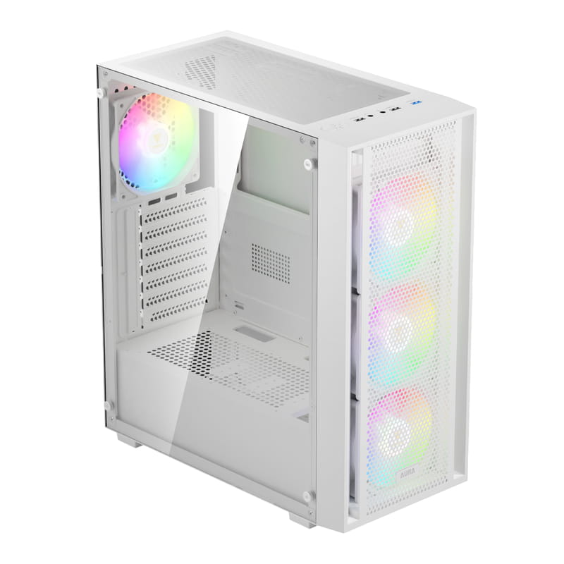 Корпус Gamdias Aura GC2 Elite ARGB White без БП