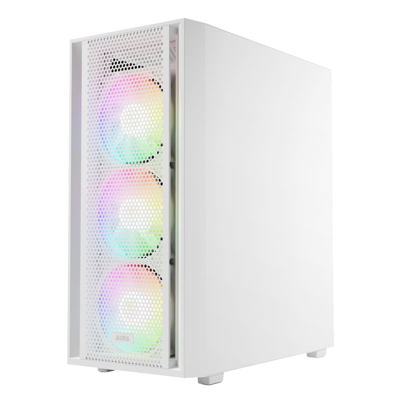 Корпус Gamdias Aura GC2 Elite ARGB White без БП