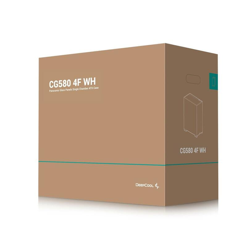 Корпус DeepCool CG580 4F White (R-CG580-WHADA4-G-1) без БП