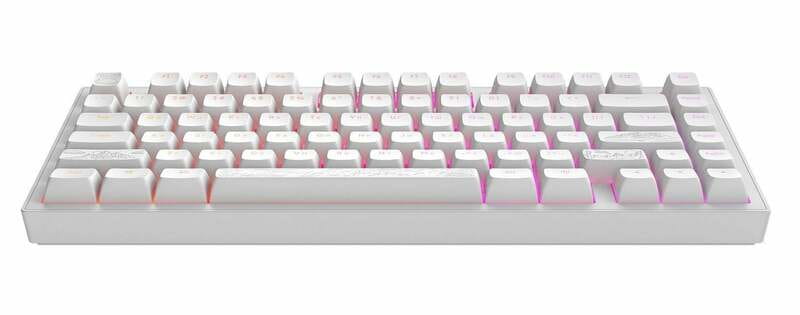 Клавиатура Dark Project ALU81 Terra Nostra White (DPKB_NOSTRA_81_ANSI_WHITE_UA)