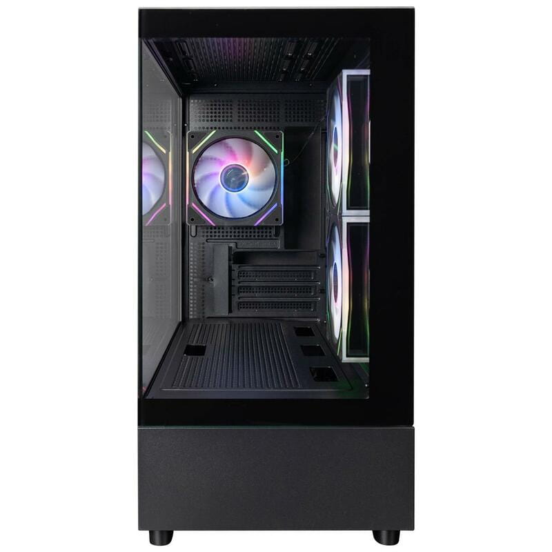 Корпус 1stPlayer Mi5-BK-2FC7R-1FC7 Black без БЖ
