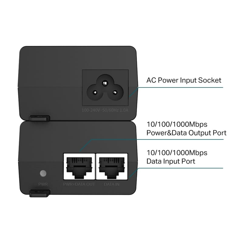 Інжектор PoE+ TP-Link POE160S