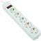 Фото - Фильтр питания PowerPlant JY-1056/7B 5 розеток, 7м, 100% медь, White (EX610594) | click.ua