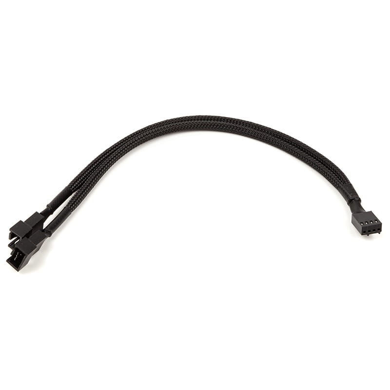 Розгалужувач для кулерів PowerPlant 4-pin PWM - 3-pin+4-pin PWM, 0.23 м (CA913152)