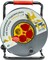 Фото - Подовжувач на котушці PowerPlant JY-20022/50 4 розетки, 16А, 3x2.5мм, 50 м, 100% мідь Grey (EX610549) | click.ua