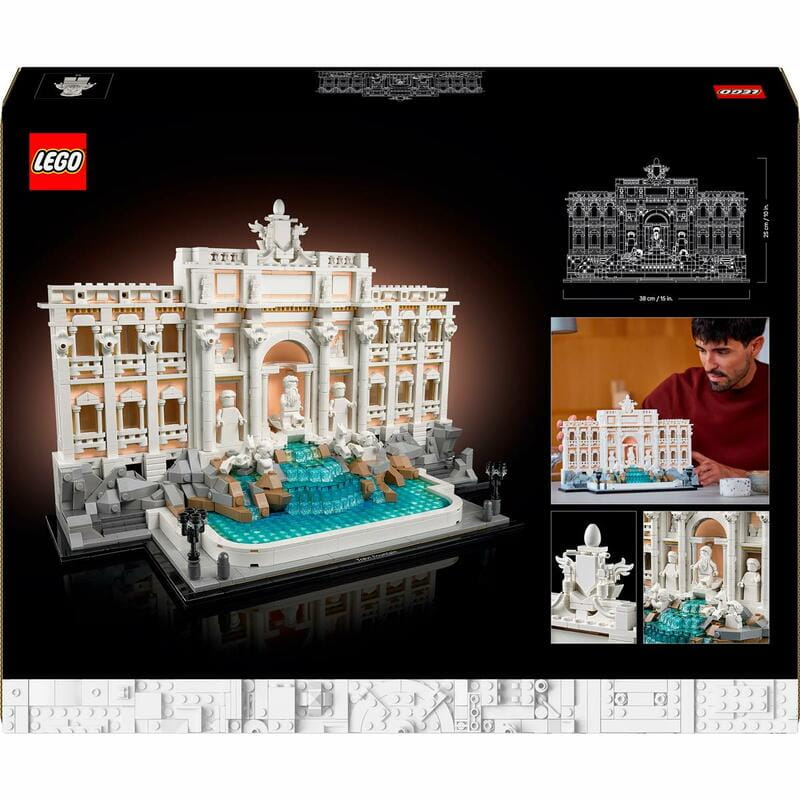 Конструктор LEGO Architecture Фонтан Треві (21062)