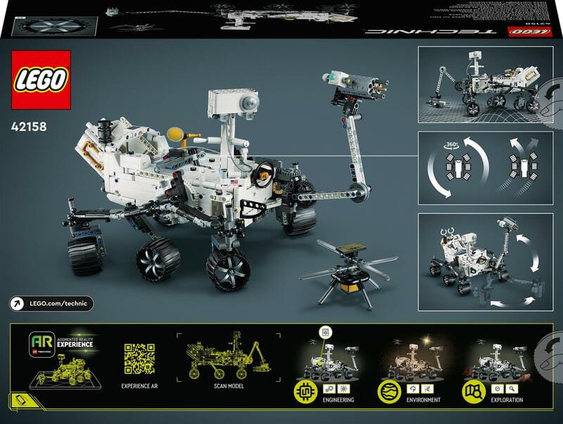 Конструктор LEGO Technic Місія NASA Марсохід "Персеверанс" (42158)