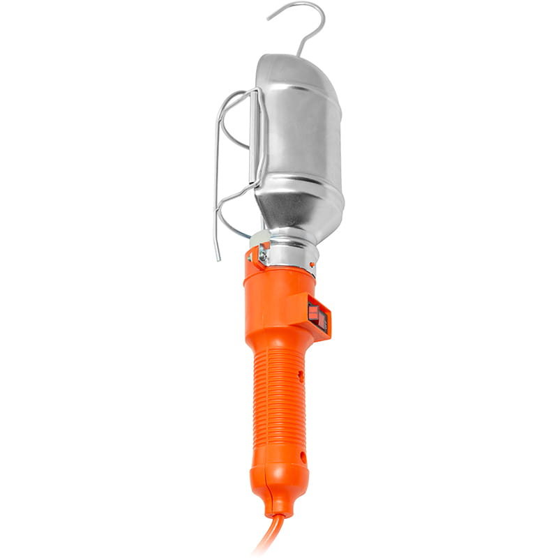 Світильник переносний PowerPlant 2х0.75мм, 7м Orange (EX610440)
