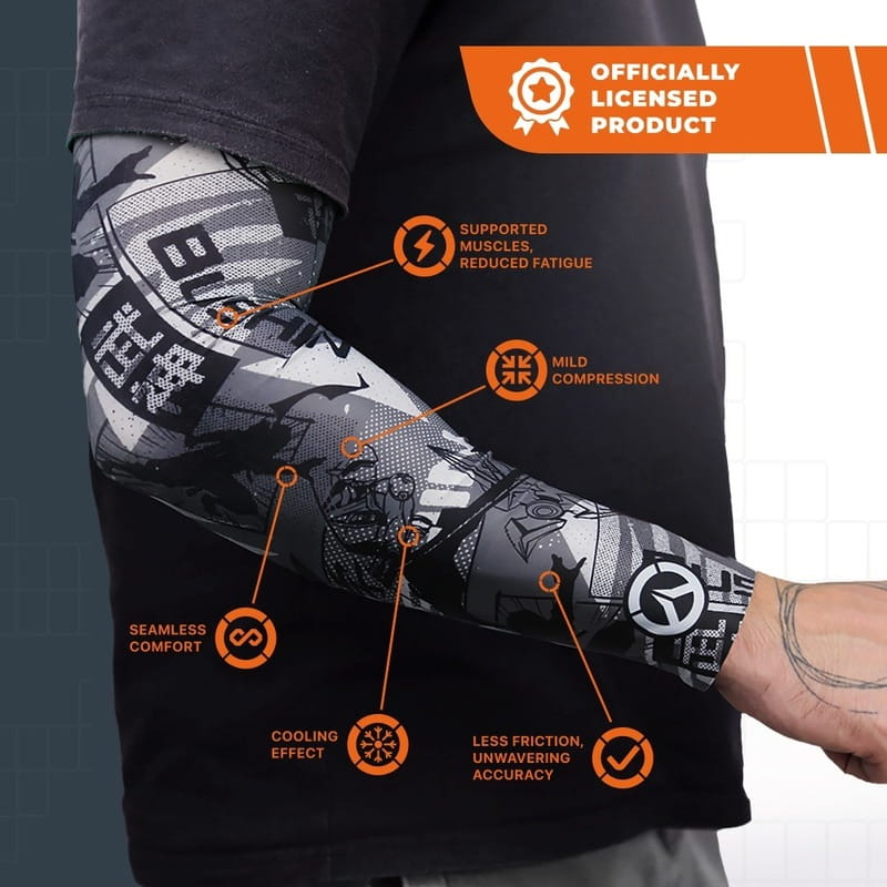 Геймерський рукав Blizzard Entertainment Overwatch 2 Genji Dragon Blade S Black (FOWSLEEVEGENJI00S)
