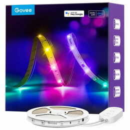 Светодиодная лента умная Govee H618A RGBIC, 5 м, White (H618A3D1)