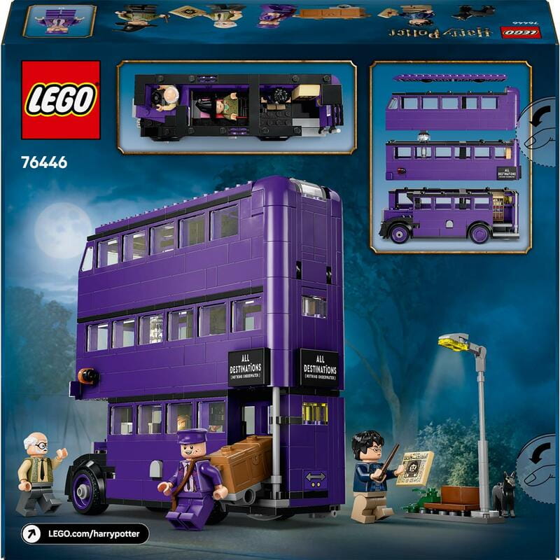Конструктор LEGO Harry Potter Приключения на Рыцарском автобусе (76446)