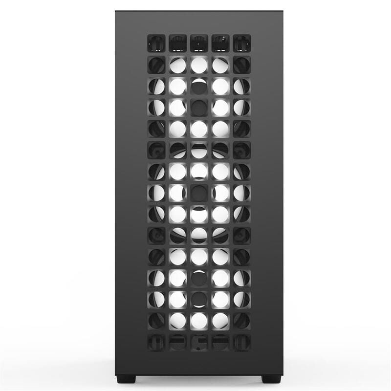 Корпус AeroCool D502A-G-BK-v1 (ACCM-DS02043.11) Black без БП