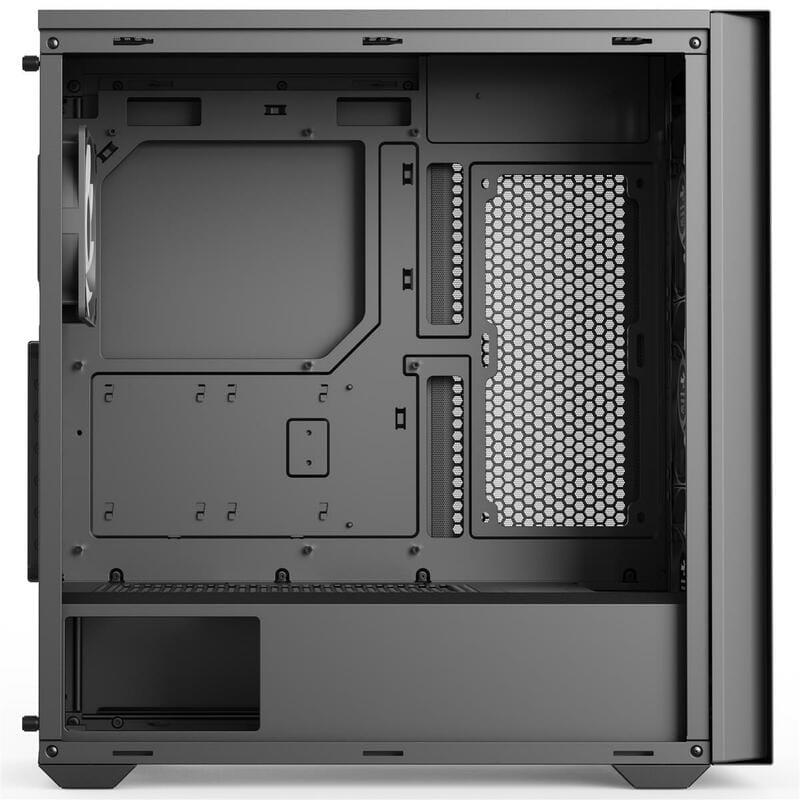Корпус AeroCool D502A-G-BK-v1 (ACCM-DS02043.11) Black без БП