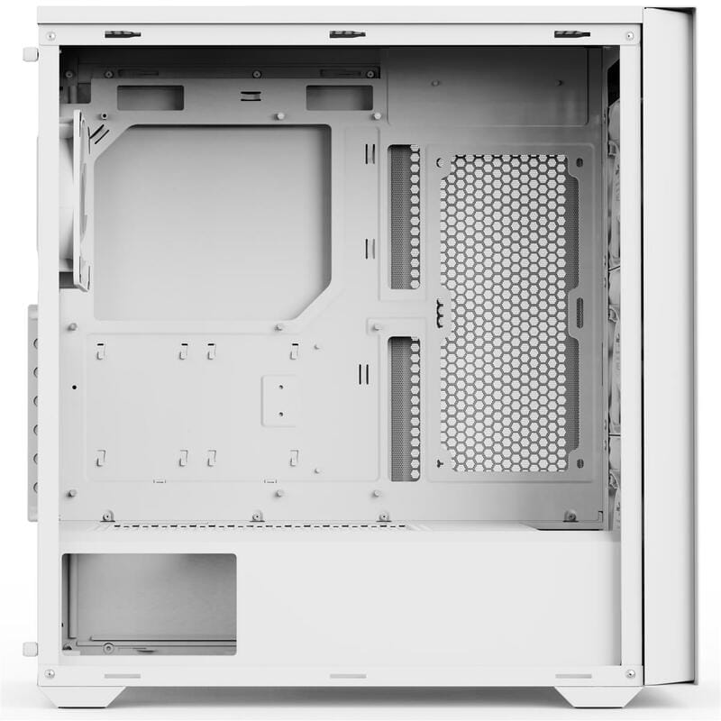 Корпус AeroCool D502A-G-WT-v1 (ACCM-DS02043.21) White без БП