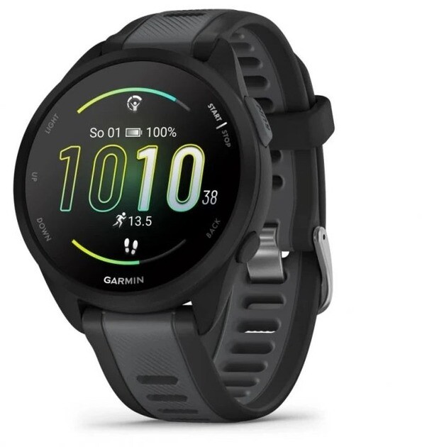 Смарт-часы Garmin Forerunner 165 Black/Slate Gray (010-02863-AC)