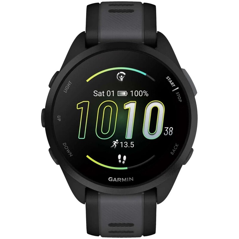 Смарт-часы Garmin Forerunner 165 Black/Slate Gray (010-02863-AC)