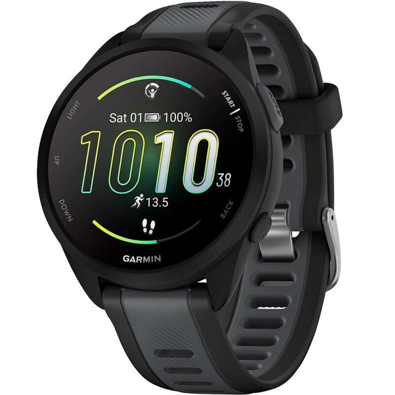 Смарт-часы Garmin Forerunner 165 Black/Slate Gray (010-02863-AC)
