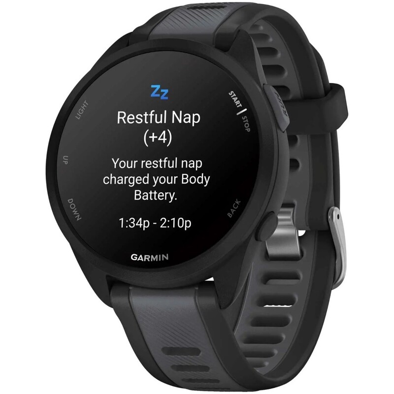 Смарт-часы Garmin Forerunner 165 Black/Slate Gray (010-02863-AC)