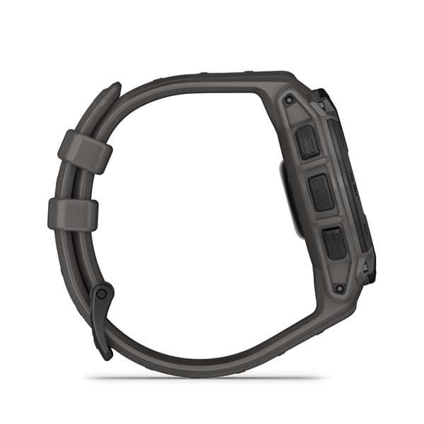 Смарт-годинник Garmin Instinct E 45 mm Black with Charcoal Silicone Band (010-02933-13)