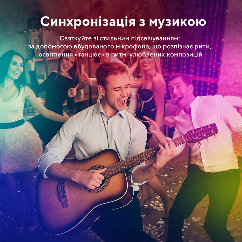 Світлодіодна стрічка розумна Govee H611 RGB, 10 м, White (H61103A3)