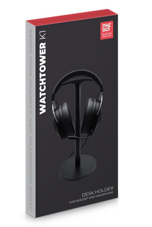 Держатель для наушников GLHF Watchtower K1 Black (FGLHH22BKWTOWER1K)