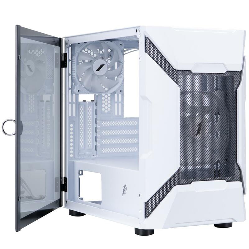Корпус 1stPlayer D3-A-WH-1F7-14-W-1F7-W White без БЖ