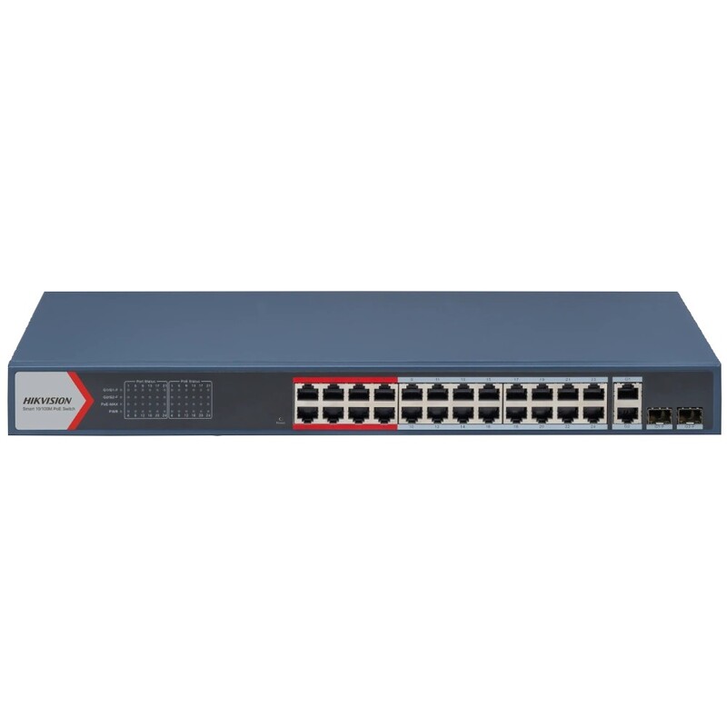 Коммутатор Hikvision DS-3E0326P-E(C) PoE
