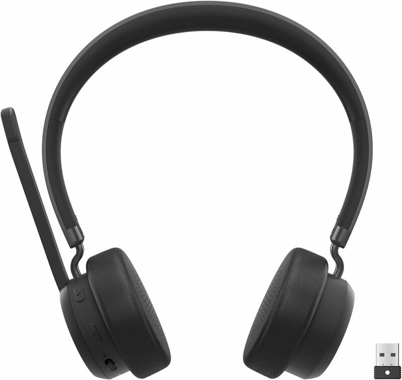 Bluetooth-гарнитура Lenovo Wireless VoIP Headset Black (4XD1M80020)