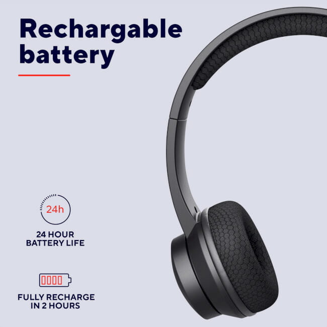 Гарнітура Trust Ayda Wireless headset Black (25463)