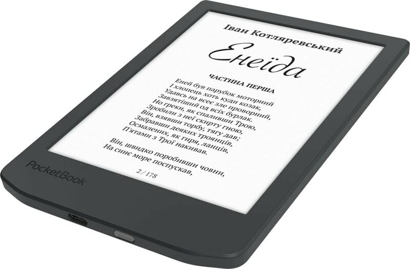 Електронна книга PocketBook 619 Verse Lite Midnight Grey (PB619-T-CIS)