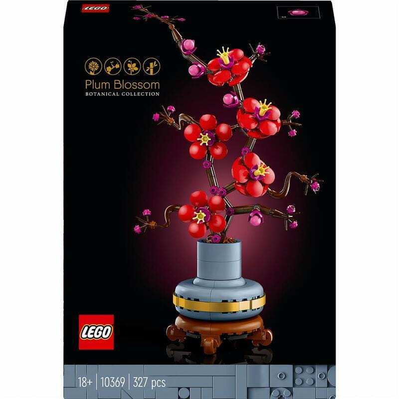 Конструктор LEGO Icons Botanicals Сливовий цвіт (10369)