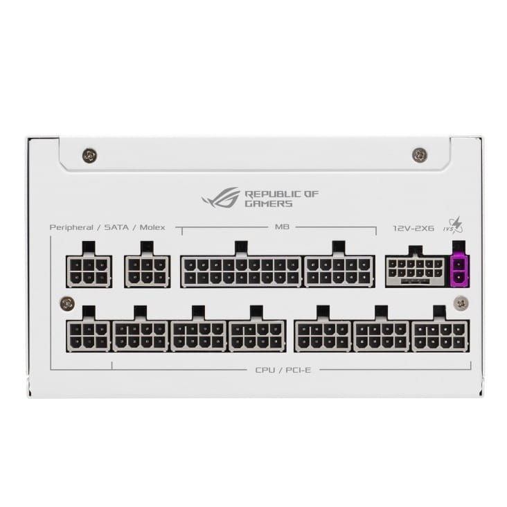 Блок живлення Asus ROG Strix 1000W Platinum White Edition (90YE00W4-B0NA00)