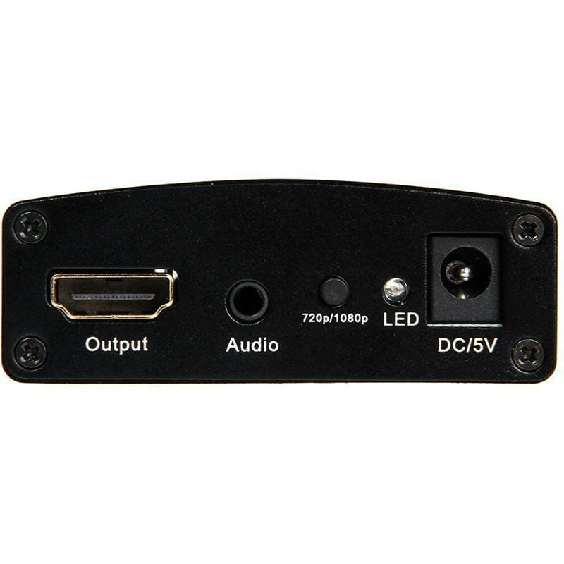 Конвертер PowerPlant (CA911479) HDCAV01 AV (3xRCA) - HDMI, чорний
