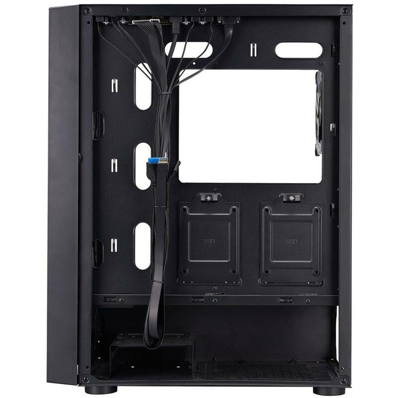 Корпус 1stPlayer Go6-BK-4FS7 Black без БЖ