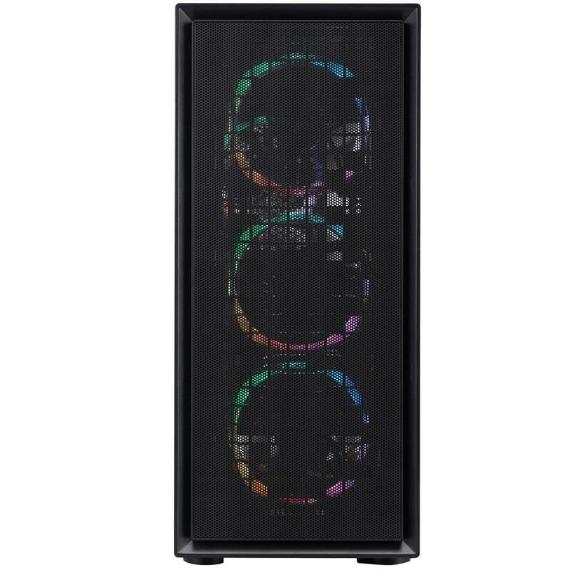 Корпус 1stPlayer Go6-BK-4FS7 Black без БЖ