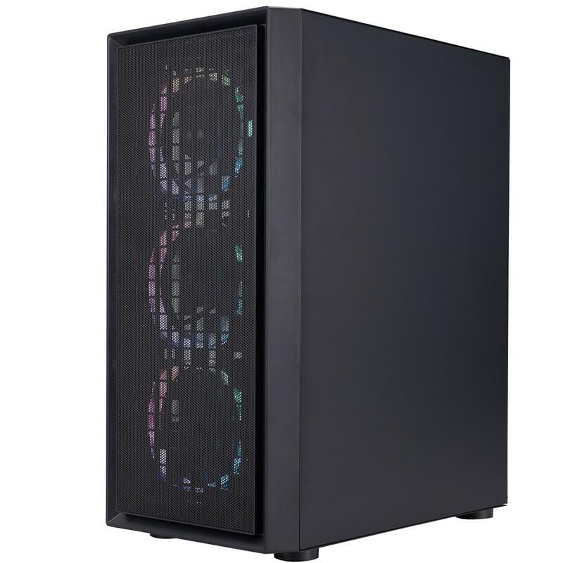 Корпус 1stPlayer Go6-BK-4FS7 Black без БЖ