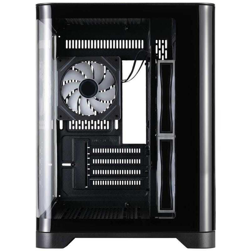 Корпус 1stPlayer UV5-BK-2FC7R-1FC7 Black без БЖ