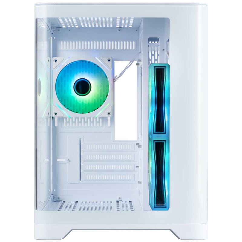 Корпус 1stPlayer UV6-WH-2FC7R-W-1FC7-W White без БЖ