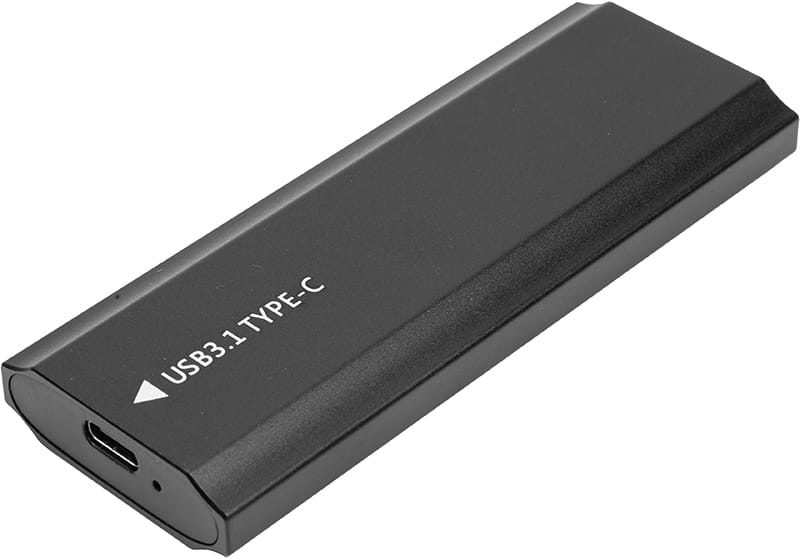 Зовнішня кишеня PowerPlant для SSD Premium M.2 PCIe NGFF/NVMe USB3.1 (HC380459)