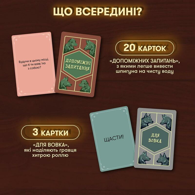 Гра для компанії Orner Вовк в овечій шкурі (orner-2764)