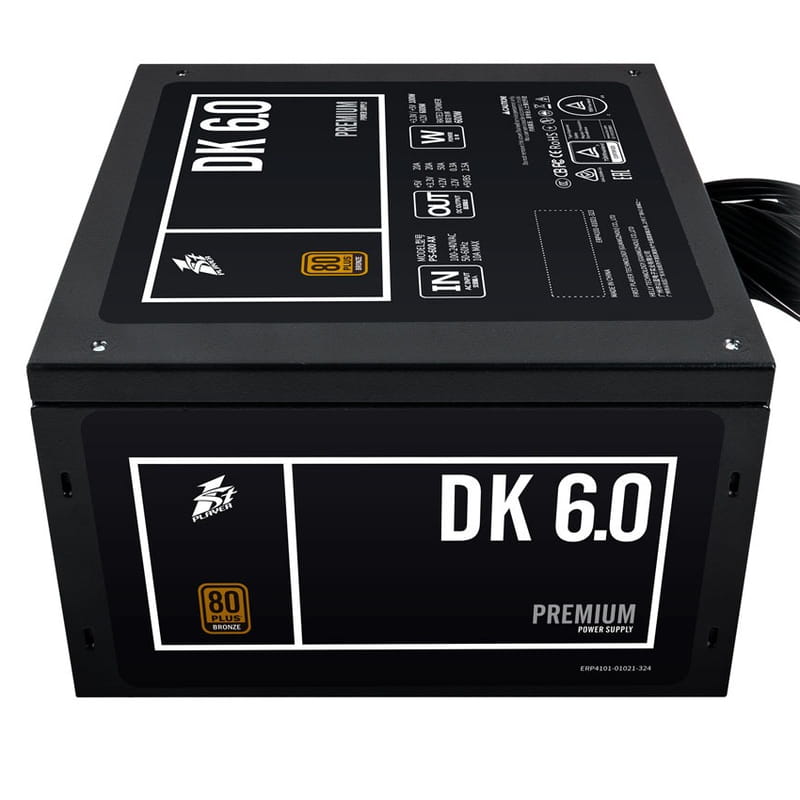 Блок питания 1stPlayer PS-600AX 600W (DKPM-BRZ-600-BK-EU)
